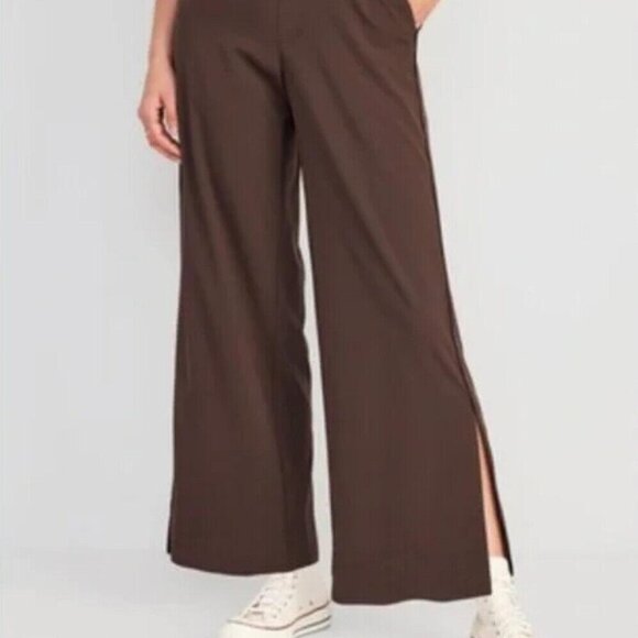 NWT Old Navy High-Waisted StretchTech Wide-Leg Pants - Picture 3 of 5